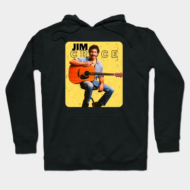 Jim Croce Hoodie by Hyptasiys